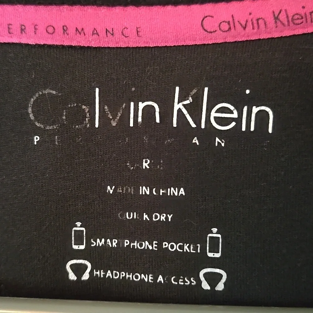 Calvin Klein Black Fleece Jacket Size Large
